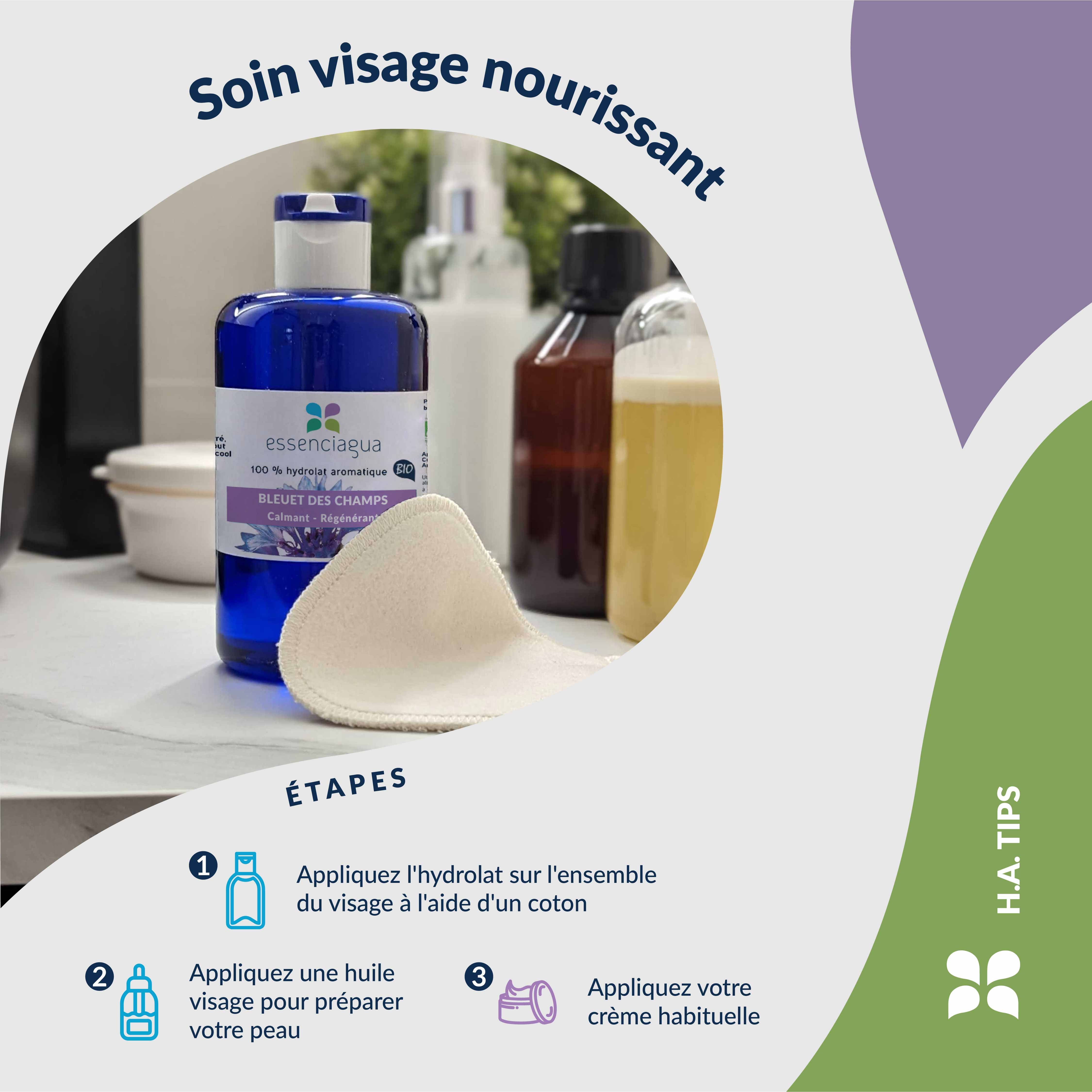 Recettes soin beauté avec nos hydrolats