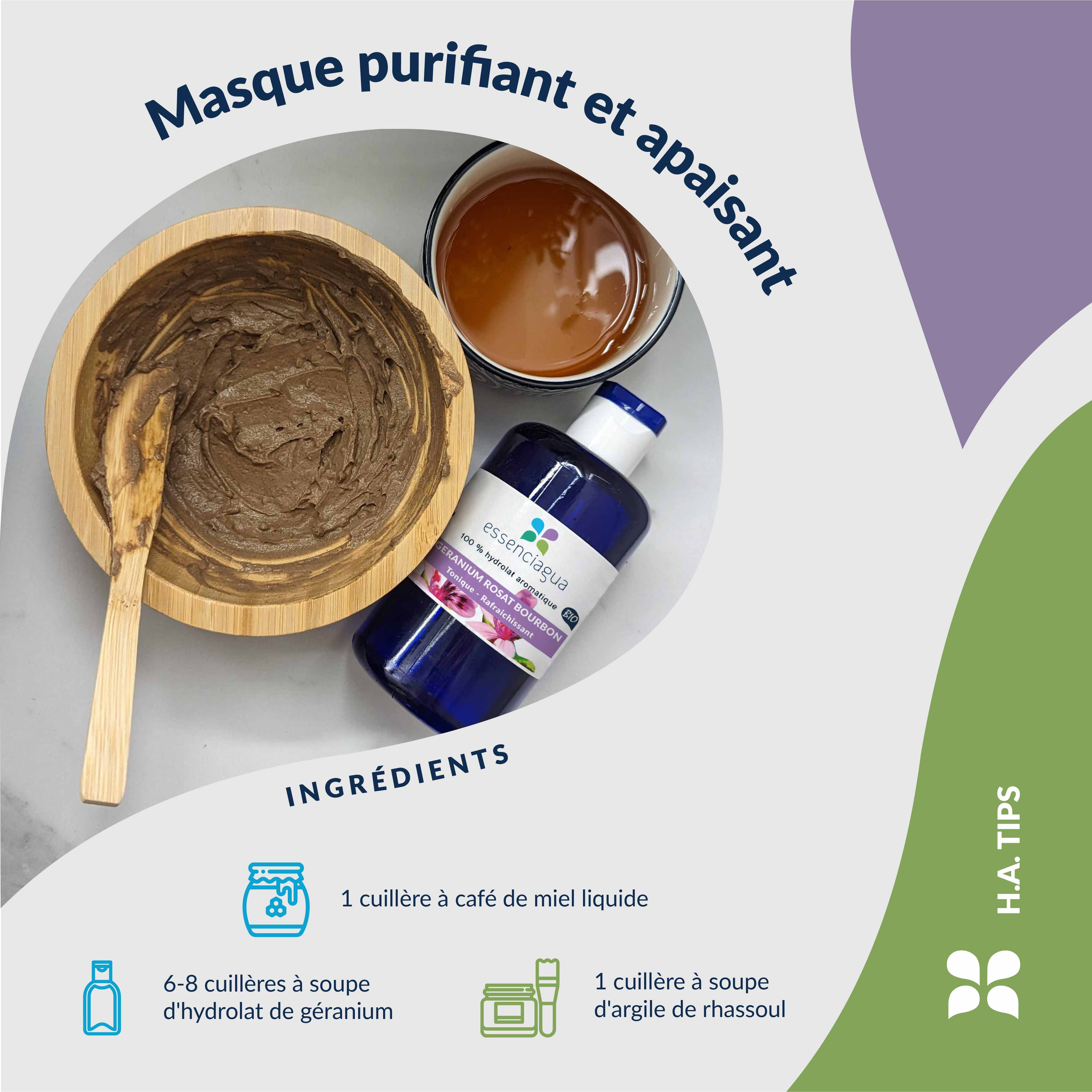 Recettes soin beauté avec nos hydrolats