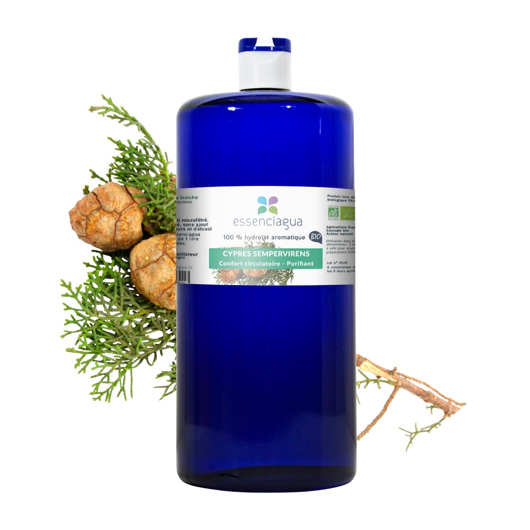 Hydrolat de Cyprès toujours vert 100% Bio et Artisanal — photo 3