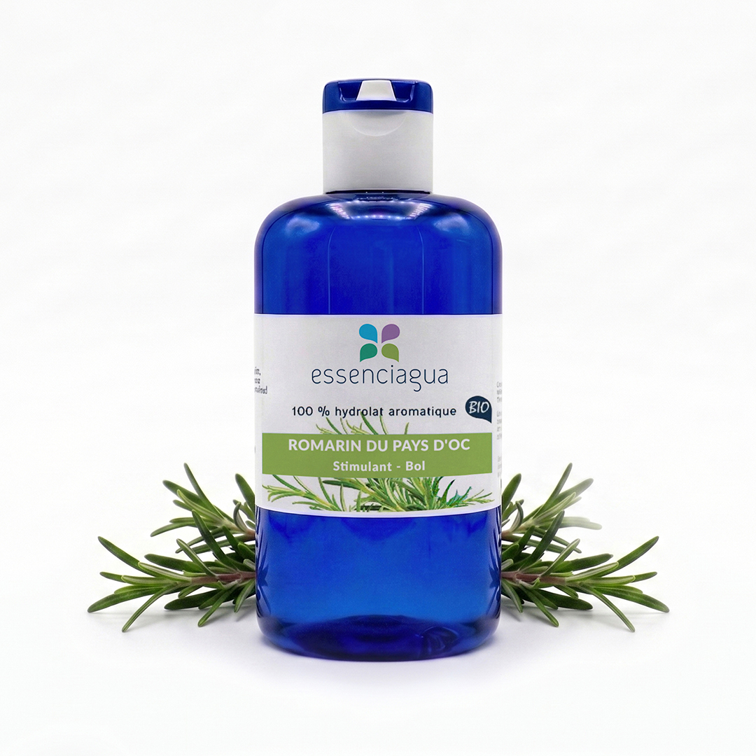 Hydrolat de Romarin Officinal du Pays d'Oc 100% Bio et Artisanal
