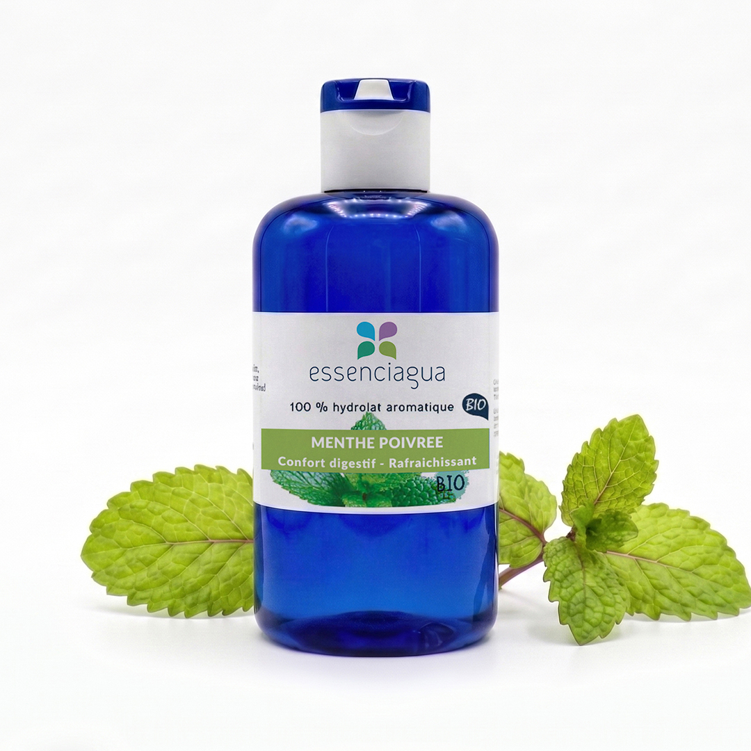 Hydrolat de Menthe poivrée 100% Bio et Artisanal