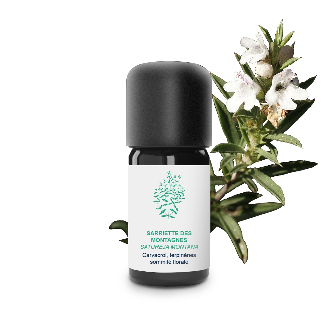 Huile Essentielle de Sarriette des montagnes 100% Bio et Artisanal