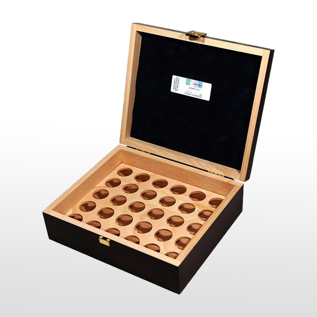 Boite 30 huiles essentielles vide