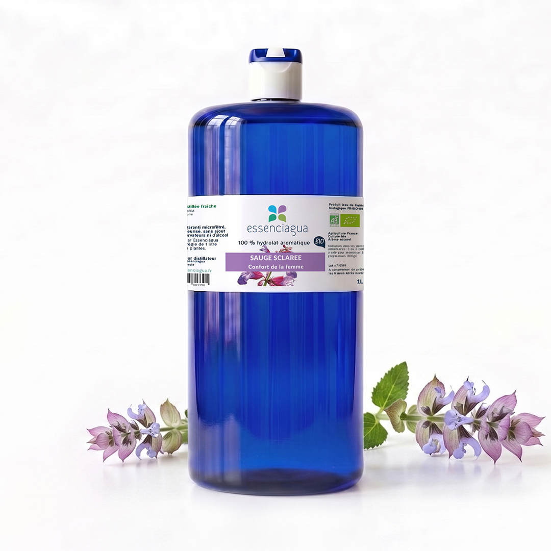 Hydrolat de Sauge sclarée 100% Bio et Artisanal — photo 3
