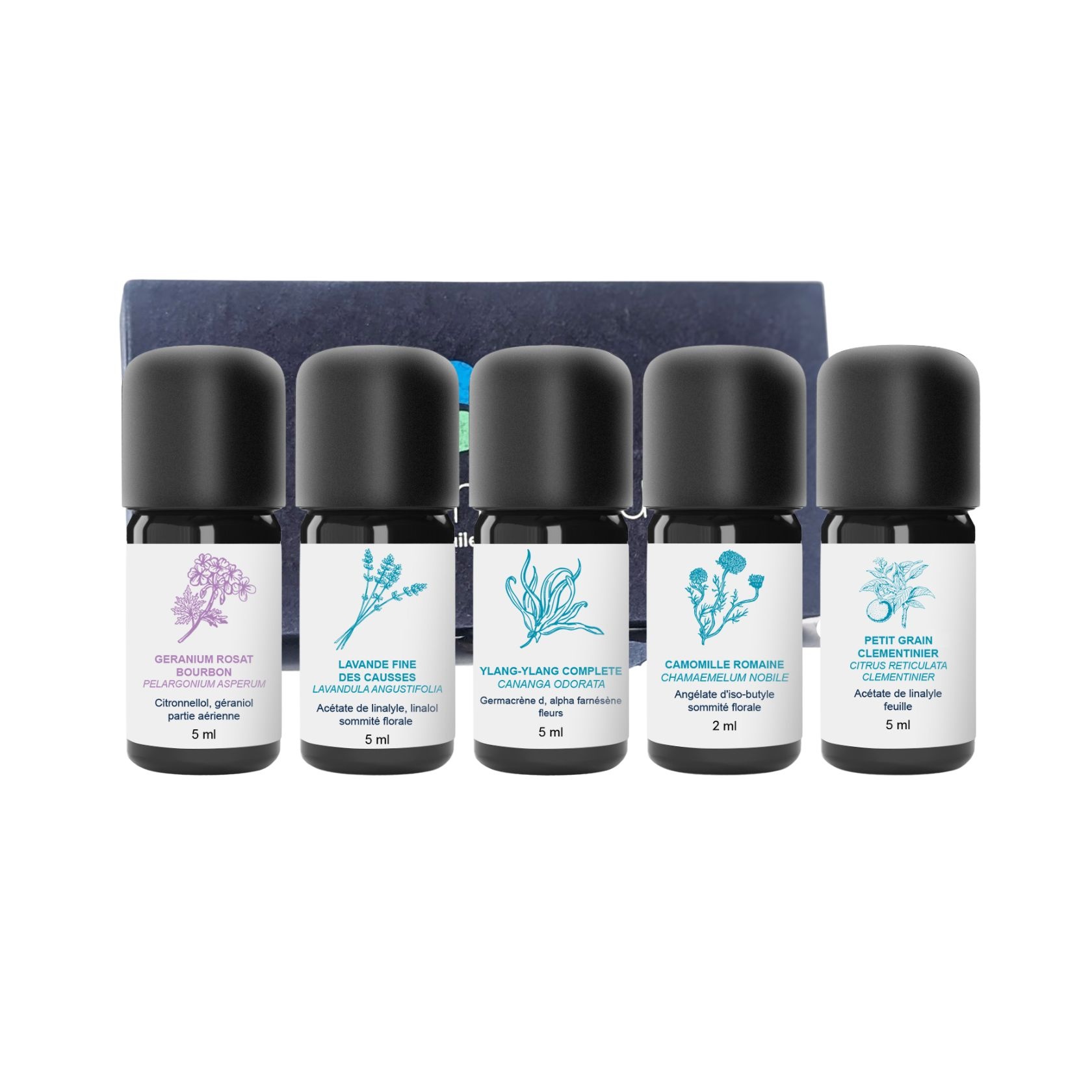 Kit Huiles Essentielles Cocooning 100% Bio et Artisanal