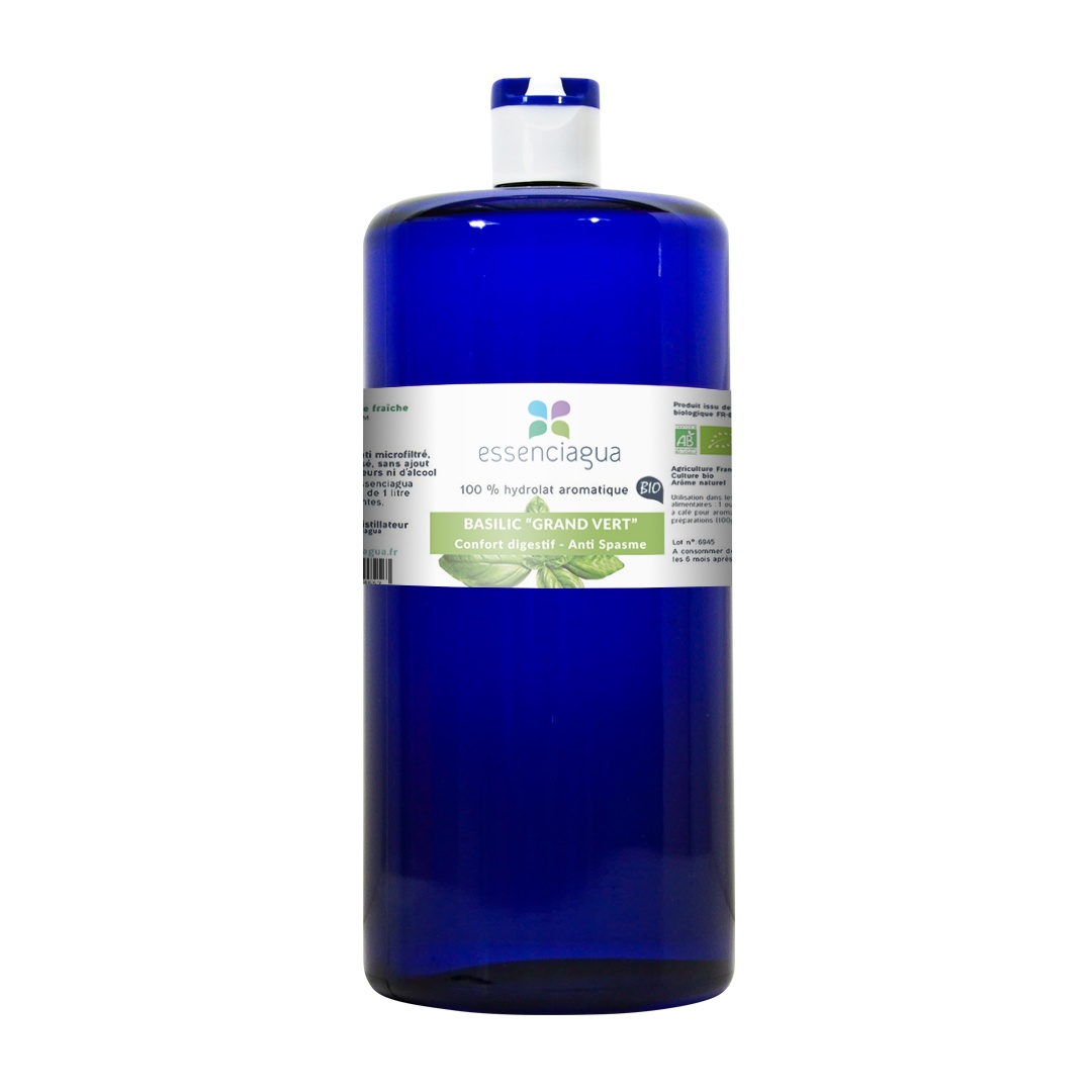 Hydrolat de Basilic grand vert 100% Bio et Artisanal — photo 4
