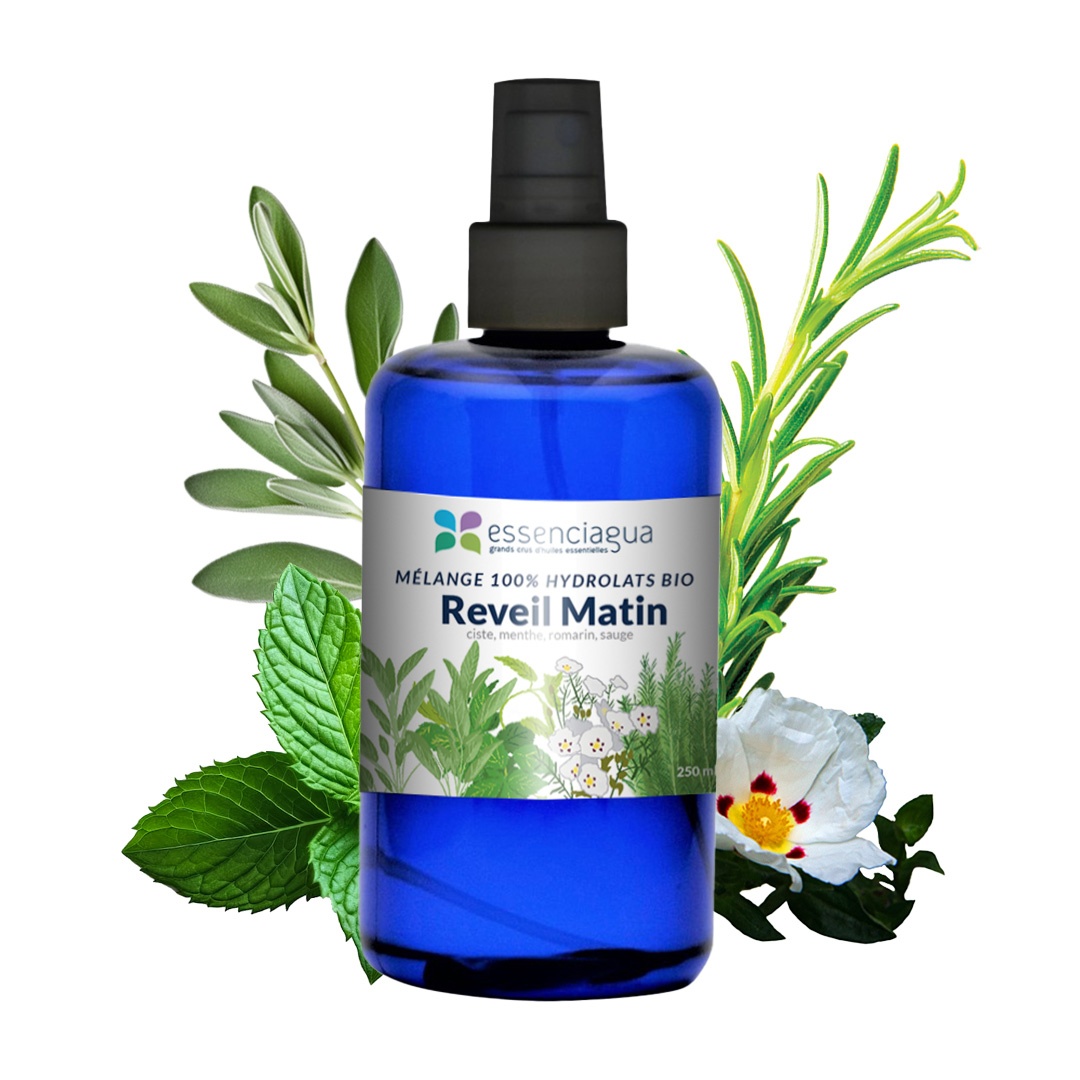 Mélange d'hydrolats aromatiques Réveil matin