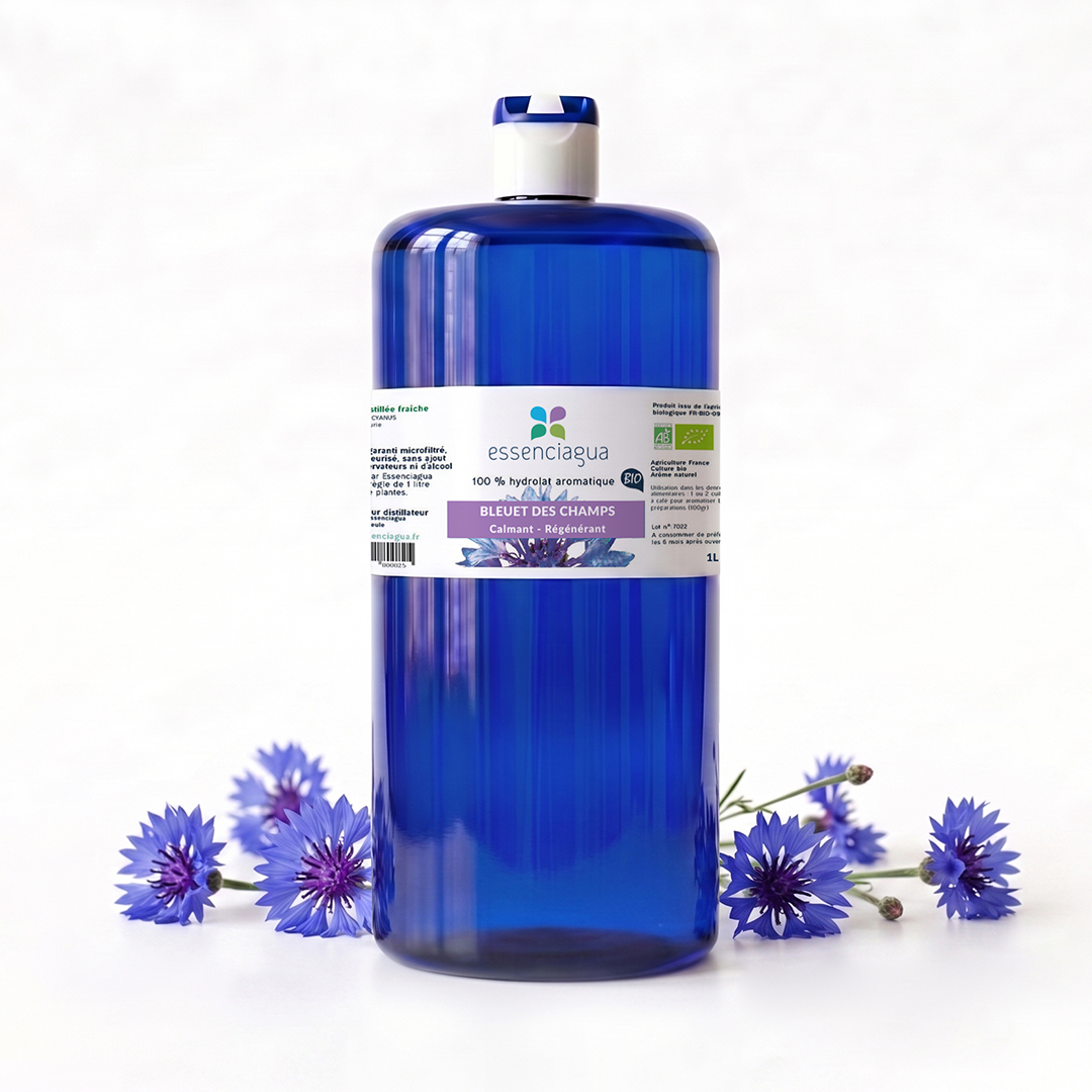 Hydrolat de Bleuet des champs 100% Bio et Artisanal — photo 3